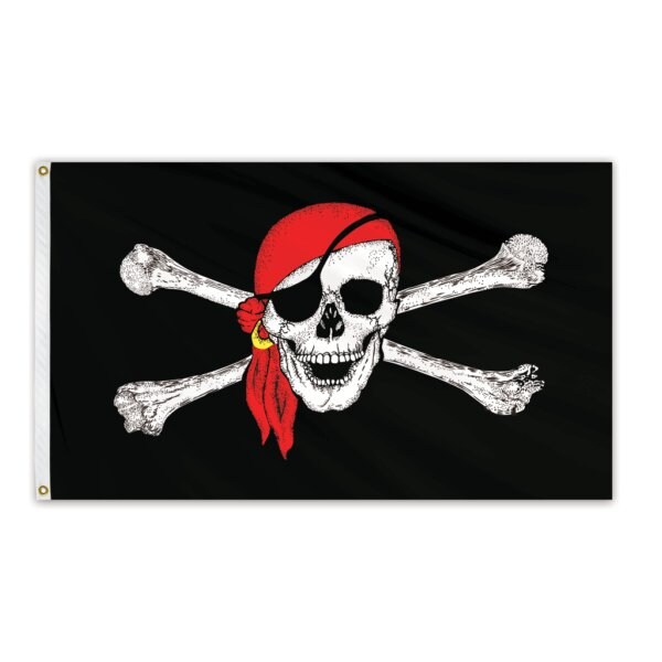 Pirate Outdoor Fly Bright Flag 3'x5'
